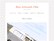 Tablet Screenshot of bassackwardsfilm.com